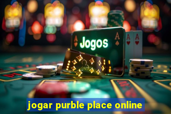 jogar purble place online